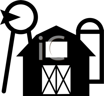 Farm Buildings Clipart