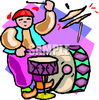 drum set clipart. Entertainment Clipart