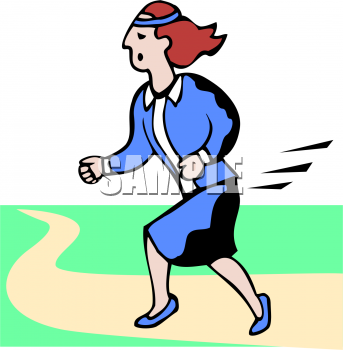 free running clipart. Business Clipart