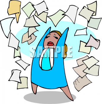 paperwork clip art. Business Clipart