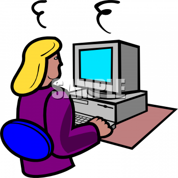 computer screen clipart. Royalty Free Computer Clipart