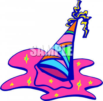 Birthday Party Hats Clip Art. Birthday Clipart