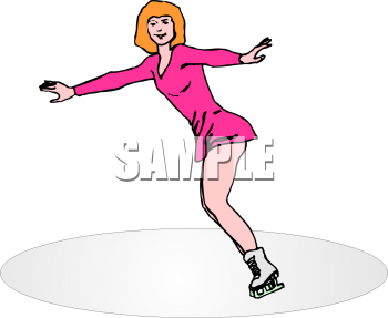 Royalty Free Skating Clip art, Sport Clipart