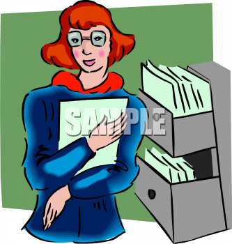 Administrative+assistant+clipart