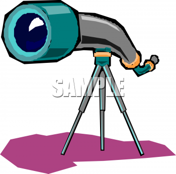 Telescope Clip Art. Royalty Free Telescope Clipart