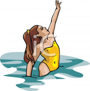 Kids Swimming Clipart. Royalty Free Swimming Clipart