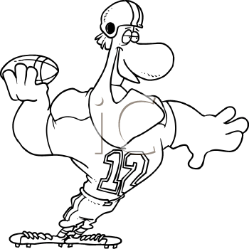 Royalty Free Football Clipart football ball cartoon. Royalty Free Football Clipart