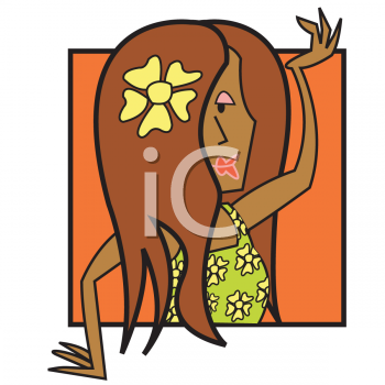 hawaiian flowers clip art. Tourism Clipart