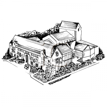 clip art school building. Buildings Clipart