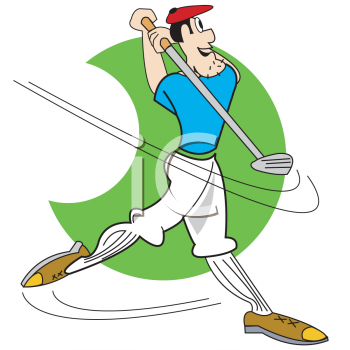 golf club clip art. Royalty Free Golf Clipart