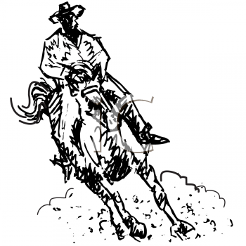 Cowboy Boot Coloring Page