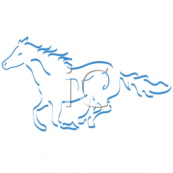 mustang horse drawings. Horse Clipart