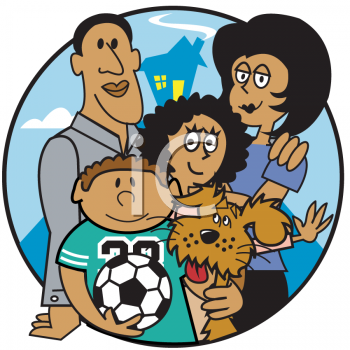 Royalty Free Family Clipart