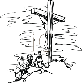 jesus on cross clip art. Easter Clipart