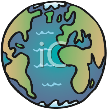 free world globe clipart. Royalty Free Earth Clipart