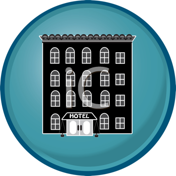 hotel icon. Royalty Free Hotel Clipart