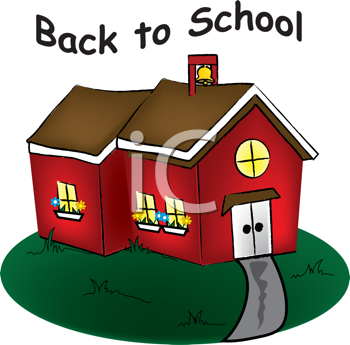 clipart school bag. Clip Art School House