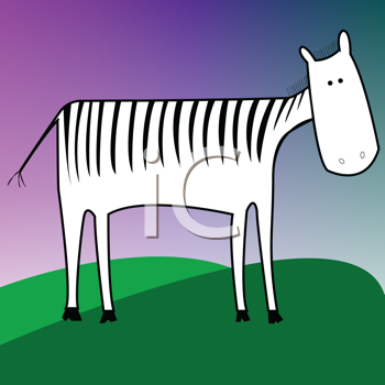 Free Clip Art Zebra. Royalty Free Equine Clipart