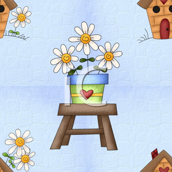 Clip Art Home Sweet Home. Flower Clipart