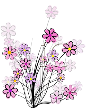 Pink+daisy+flower+clip+art