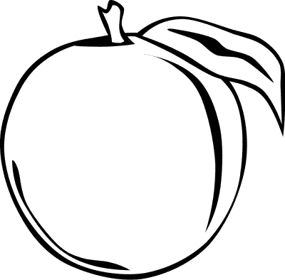 Free Peach Clipart