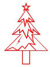 Free Christmas Tree Clipart
