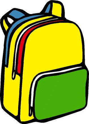 Free Backpack Clipart, 1 page of Public Domain Clip Art