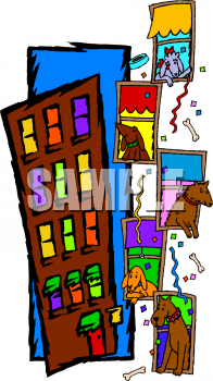 Buildings Clipart