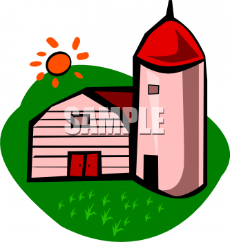 Farm Buildings Clipart