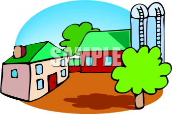 Farm Buildings Clipart