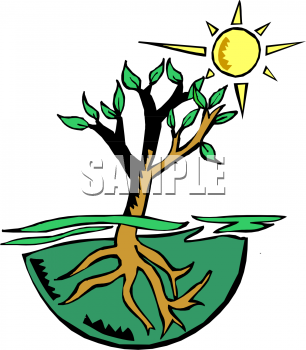 Grass and Tree Clipart