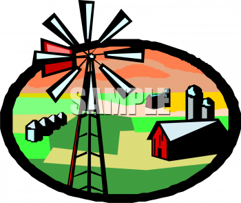Farm Buildings Clipart
