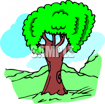 Grass and Tree Clipart