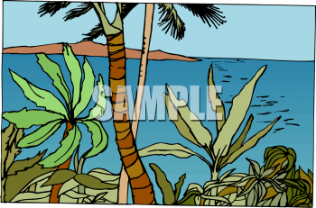 Grass and Tree Clipart