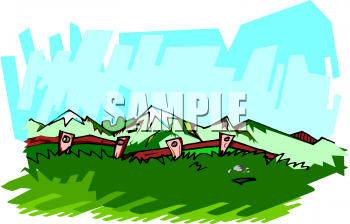 Grass and Tree Clipart