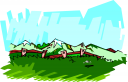 Grass and Tree Clipart