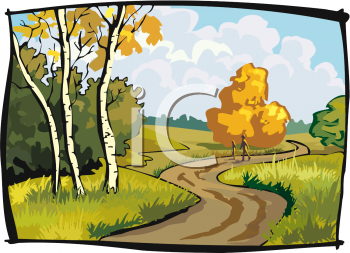 Grass and Tree Clipart