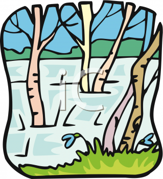 Grass and Tree Clipart