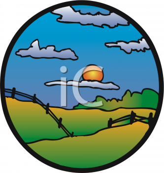 Grass and Tree Clipart