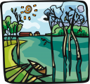 Grass and Tree Clipart
