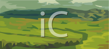 Grass and Tree Clipart