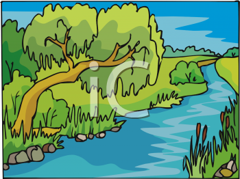 Grass and Tree Clipart