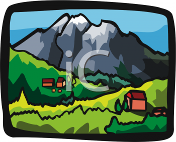 Grass and Tree Clipart