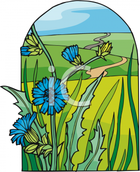 Grass and Tree Clipart