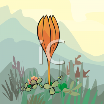 Grass and Tree Clipart