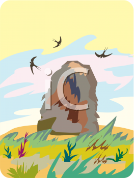 Grass and Tree Clipart