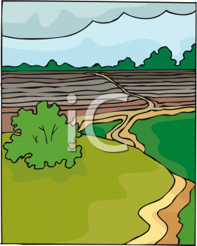 Grass and Tree Clipart