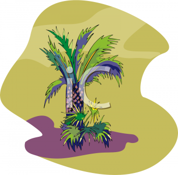 Grass and Tree Clipart