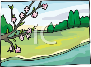 Grass and Tree Clipart