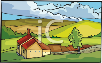Farm Buildings Clipart
